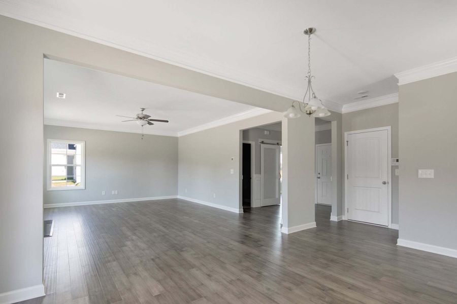 Image 126 representing the Aberdeen by Caviness & Cates Communities in Bartlett Manor, Youngsville, NC.