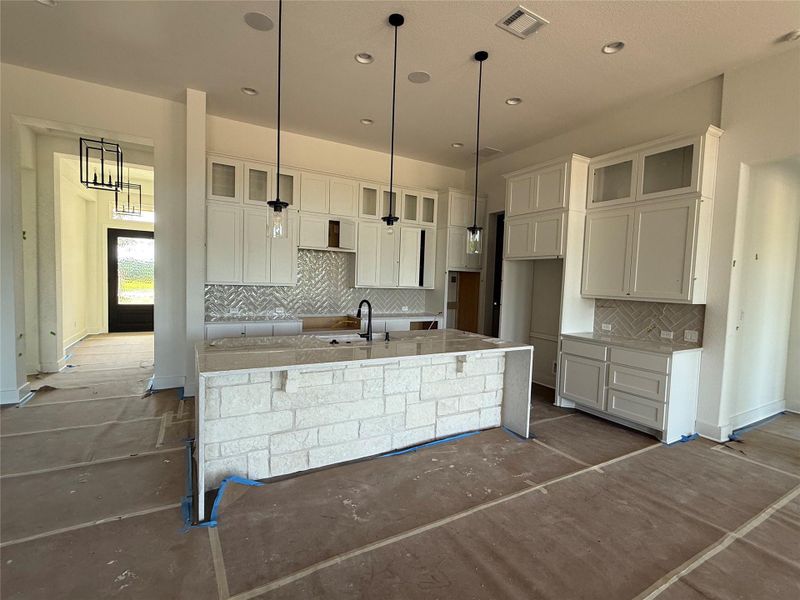 Furnished interior view inside a new home in ClearWater Ranch, Liberty Hill (Image 10). Furnished interior view inside a new home in ClearWater Ranch, Liberty Hill (Image 10).