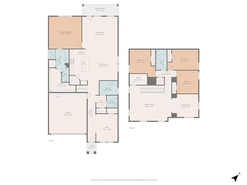 2D floor plan layout of this home in Briarwood Hills - Highland Series, Forney, TX (Image 5). 2D floor plan layout of this home in Briarwood Hills - Highland Series, Forney, TX (Image 5).