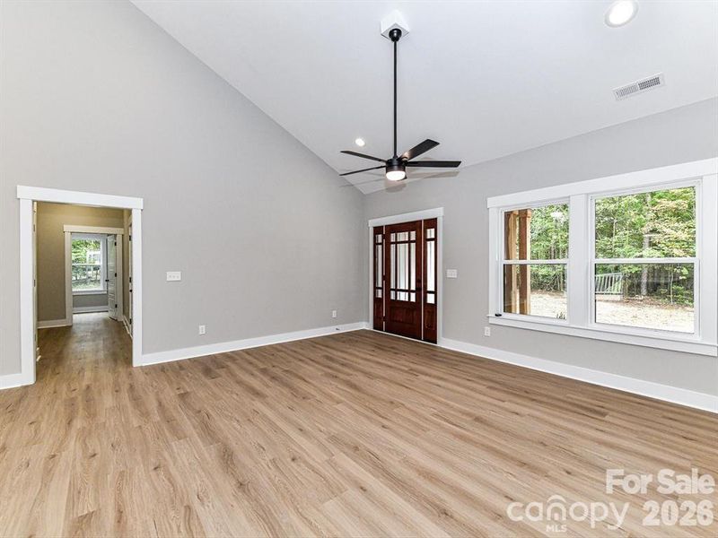 Spacious, unfurnished interior of a new home in , Marshville (Image 15).