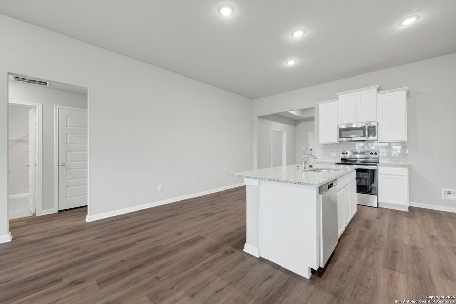 Furnished interior view inside a new home in Paloma Park, Converse (Image 9).