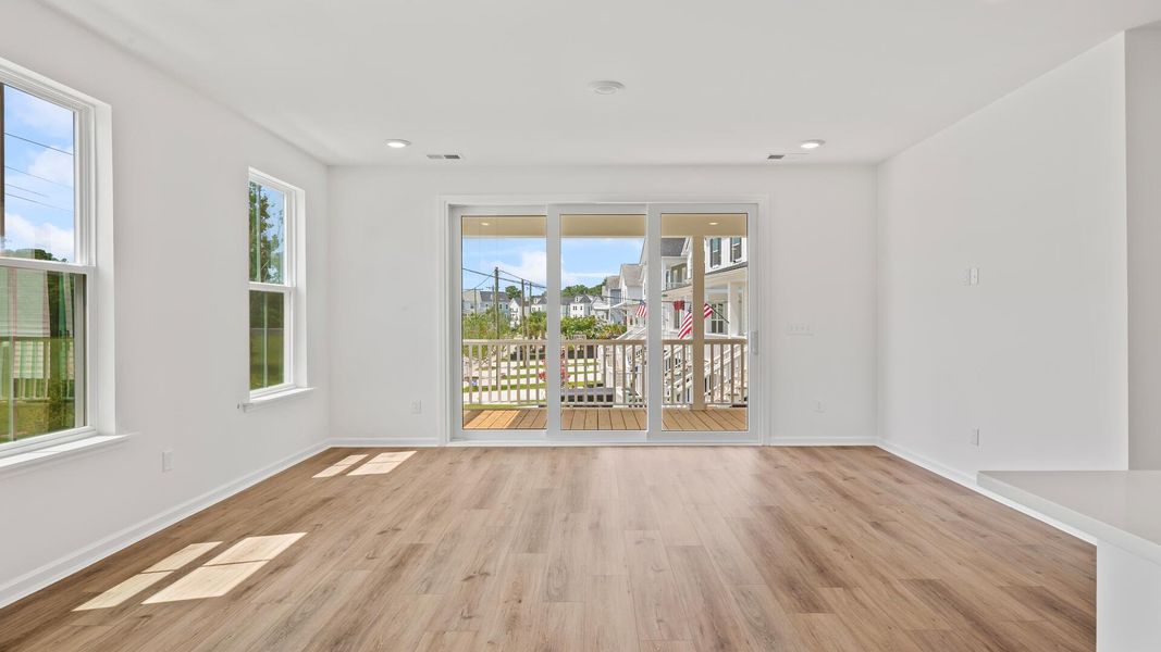 Spacious, unfurnished interior of a new home in Park Circle Single Family Homes, North Charleston (Image 14). Spacious, unfurnished interior of a new home in Park Circle Single Family Homes, North Charleston (Image 14).