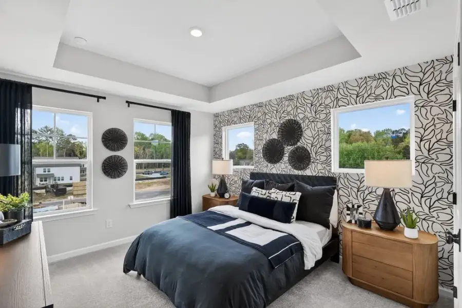 Furnished interior view inside a new home in Dreycott, Lawrenceville (Image 19).