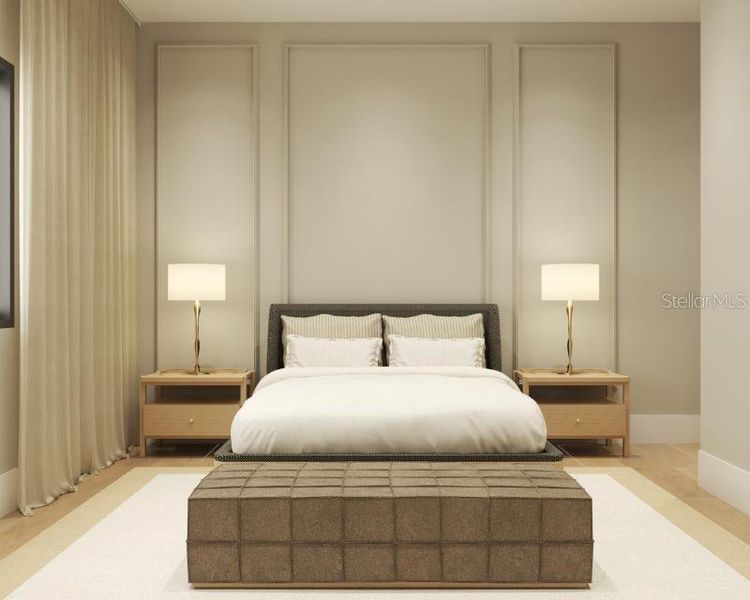 Furnished interior view inside a new home in , Montverde (Image 37). Furnished interior view inside a new home in , Montverde (Image 37).