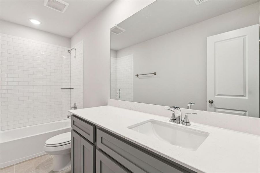 Furnished interior view inside a new home in AnaCapri, Anna (Image 7). Furnished interior view inside a new home in AnaCapri, Anna (Image 7).