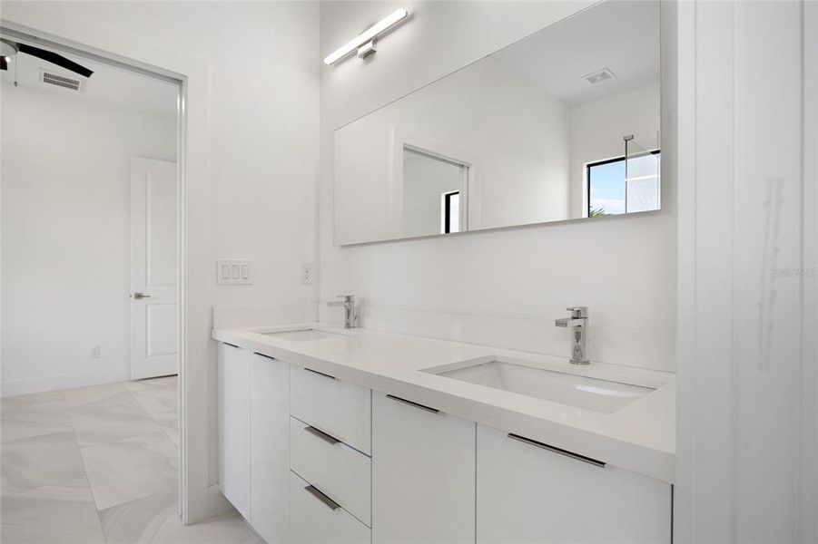 Furnished interior view inside a new home in , Punta Gorda (Image 32).