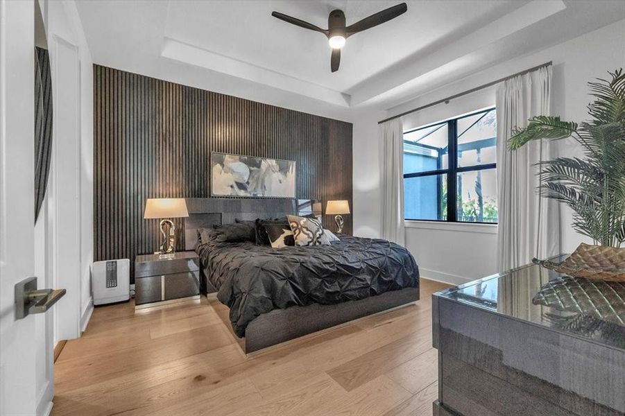 Furnished interior view inside a new home in , Venice (Image 40).