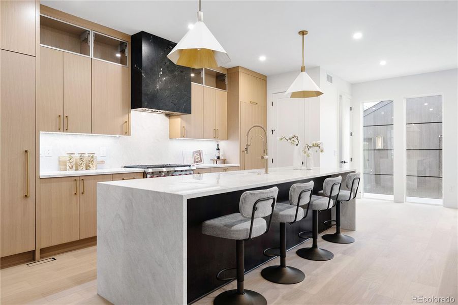 Furnished interior view inside a new home in , Denver (Image 6). Furnished interior view inside a new home in , Denver (Image 6).