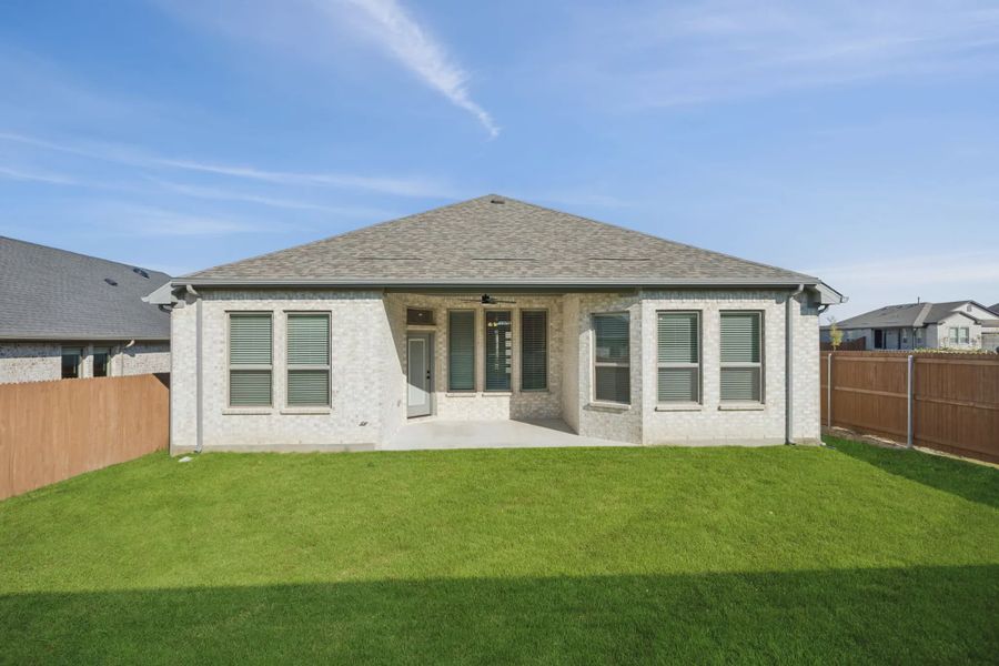 Representative exterior details of a home built from the Bridgeport by Chesmar Homes in Heartland 50's and 60's, Heartland (Image 3).