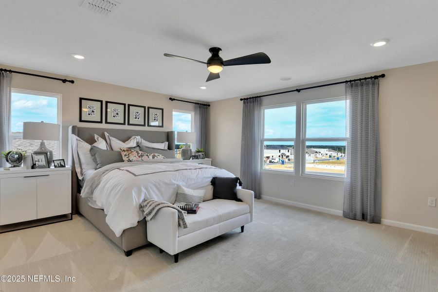 Furnished interior view inside a new home in , Fernandina Beach (Image 15).