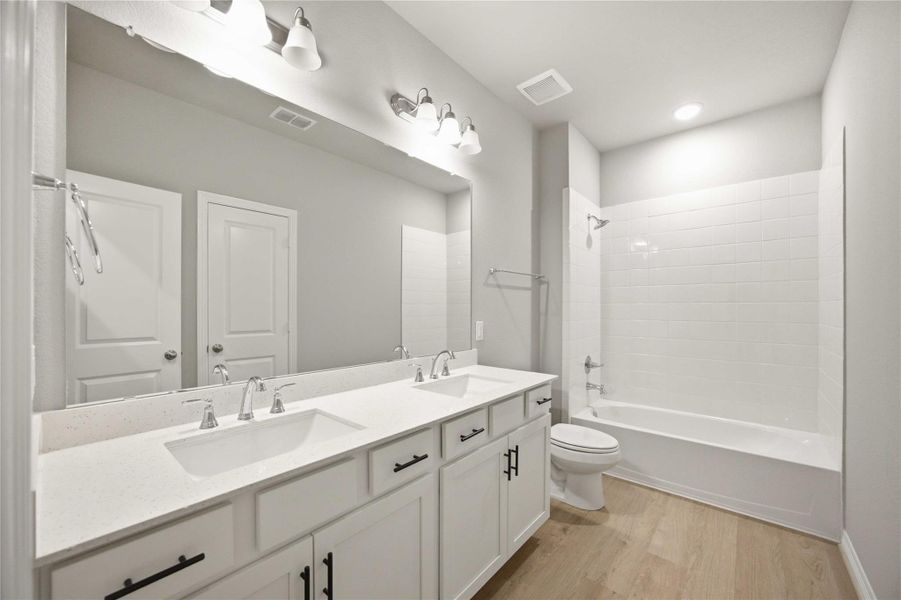 Furnished interior view inside a new home in , Houston (Image 4). Furnished interior view inside a new home in , Houston (Image 4).