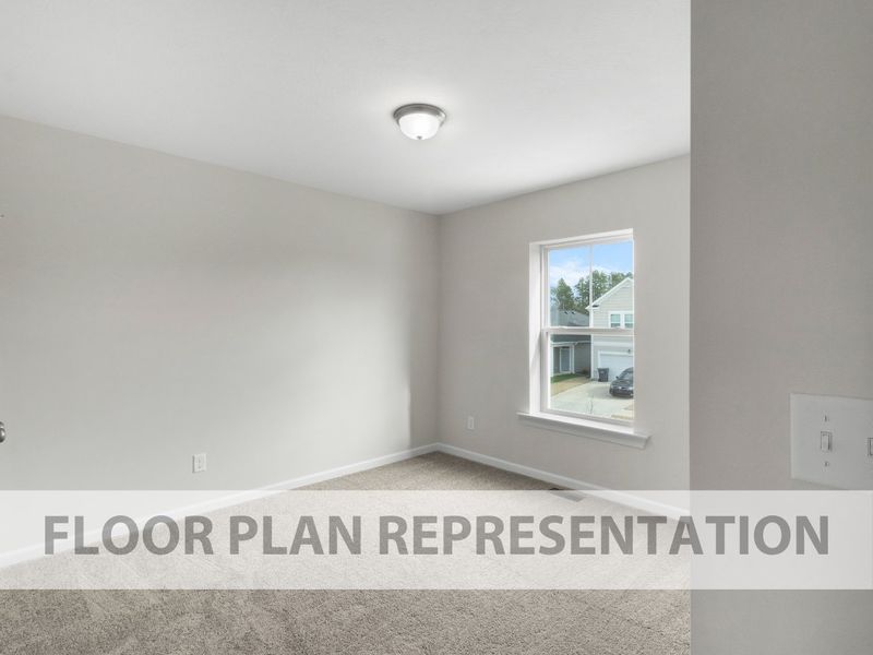 Spacious, unfurnished interior of a new home in Forrest Bluff, North Augusta (Image 8).