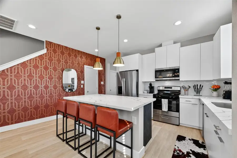 Furnished interior view inside a new home in Scranton Estates, Houston (Image 5).