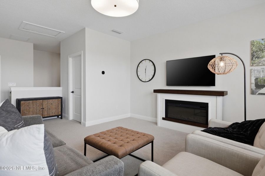 Furnished interior view inside a new home in , St. Augustine (Image 46).