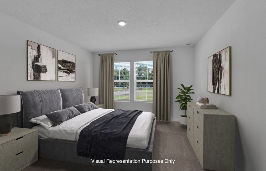 Furnished interior view inside a new home in Normandy Pines, Jacksonville (Image 5). Furnished interior view inside a new home in Normandy Pines, Jacksonville (Image 5).