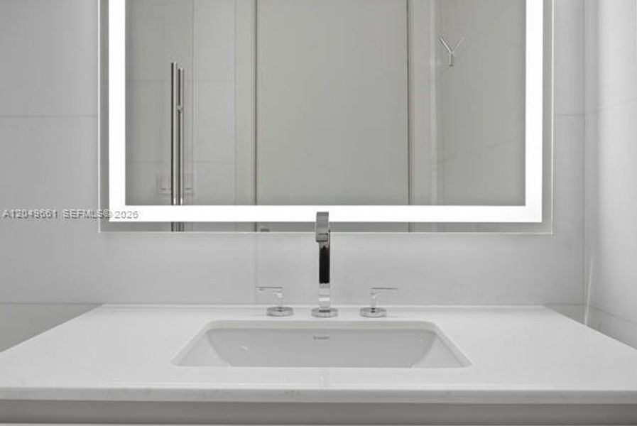 Close-up of interior finishes inside a home in Aston Martin Residences, Miami (Image 14).