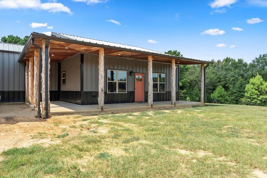 Front exterior of a new home in , Rusk, TX, highlighting curb appeal (Image 23). Front exterior of a new home in , Rusk, TX, highlighting curb appeal (Image 23).