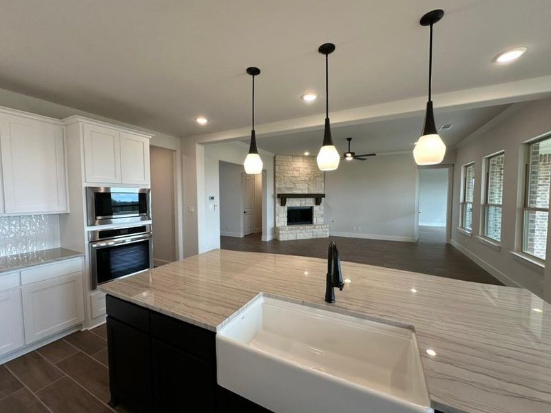 Furnished interior view inside a new home in Fannin Ranch, Leonard (Image 7).