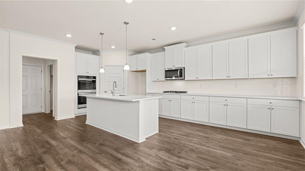 Furnished interior view inside a new home in Westland, Bogart (Image 4).