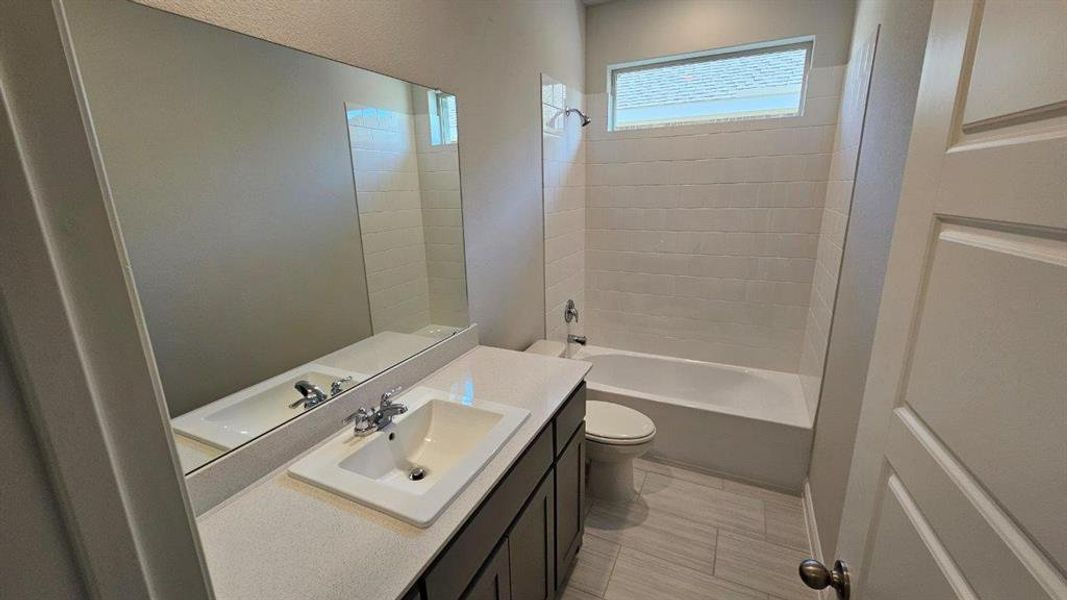 Furnished interior view inside a new home in Monarch at the Meadows, Ponder (Image 6).