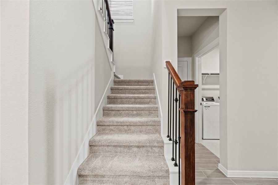 Upstairs takes you to the game room and 2 more bedrooms.