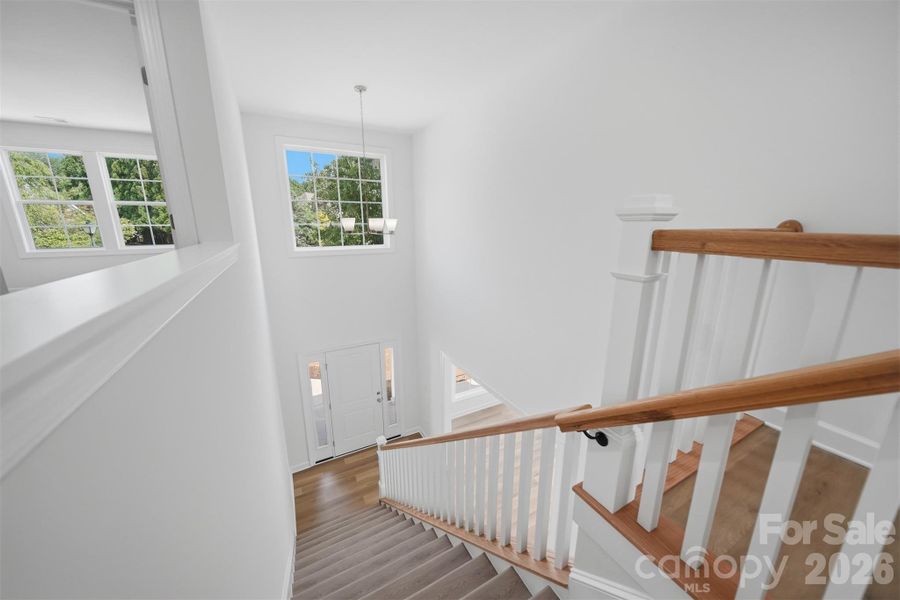 Spacious, unfurnished interior of a new home in , Hickory (Image 34).