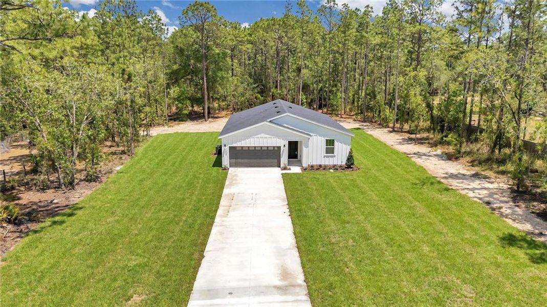 Actual Completed Home Ready to Move In