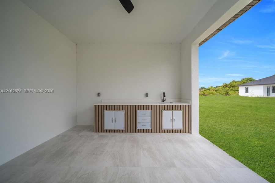 Exterior details and patio area of a home in , Lehigh Acres (Image 26).