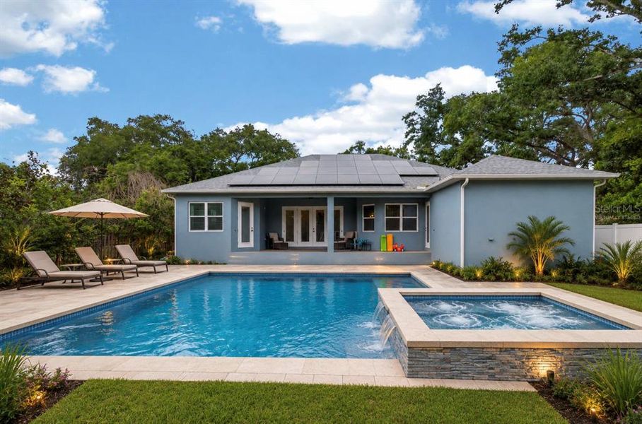 Exterior details and patio area of a home in , Largo (Image 29).