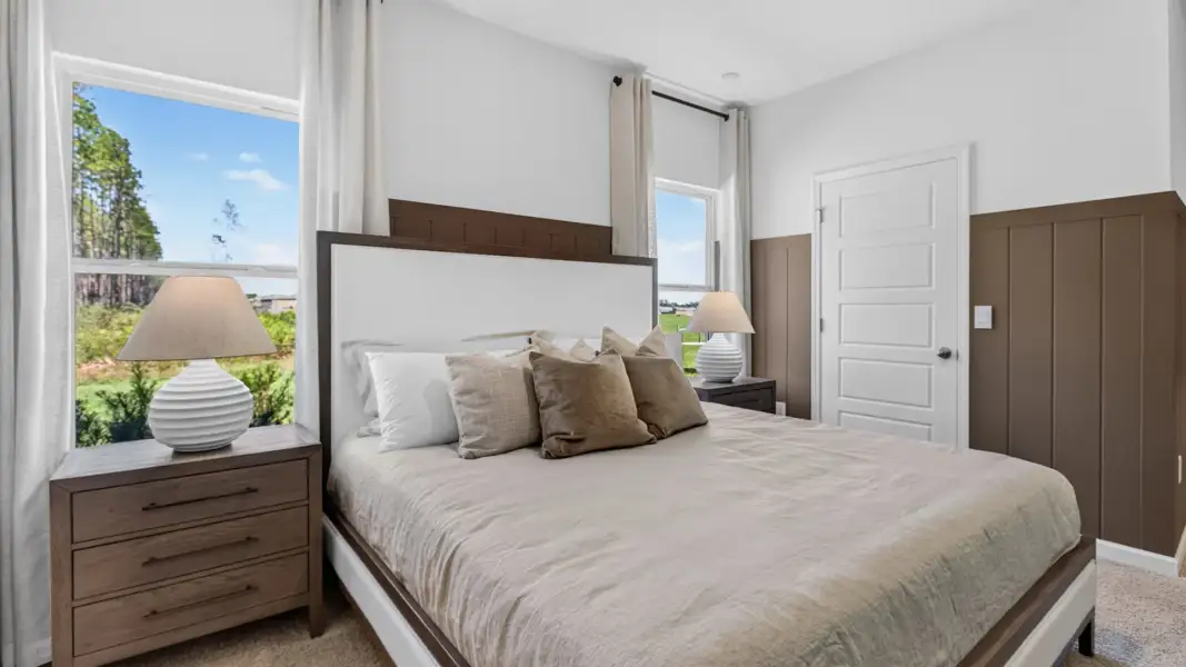Furnished interior view inside a new home in Copes Landing, Jacksonville (Image 14).
