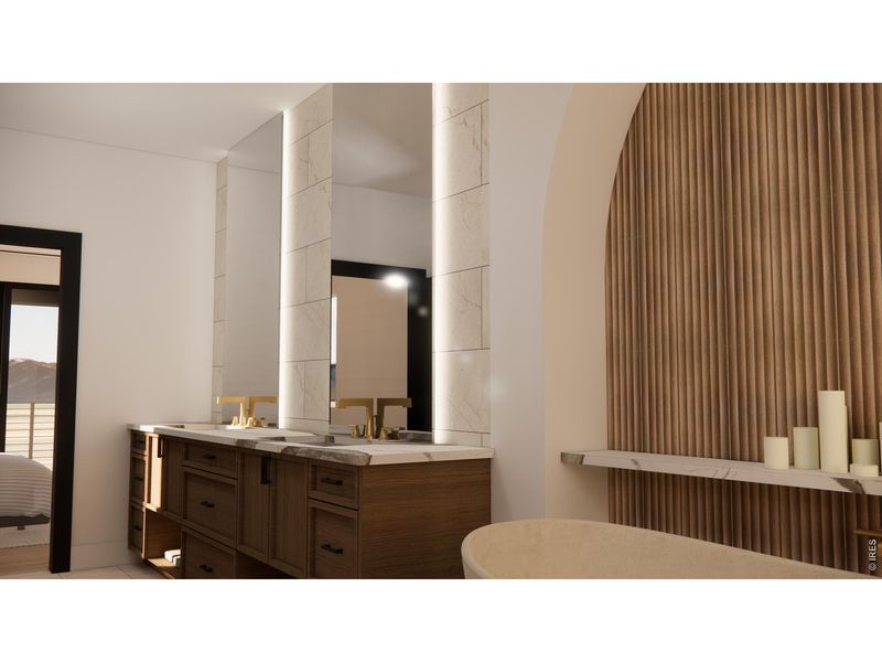 Furnished interior view inside a new home in , Timnath (Image 13).