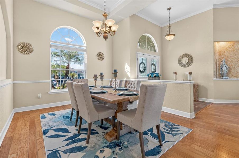 Furnished interior view inside a new home in , Lakeland (Image 9). Furnished interior view inside a new home in , Lakeland (Image 9).
