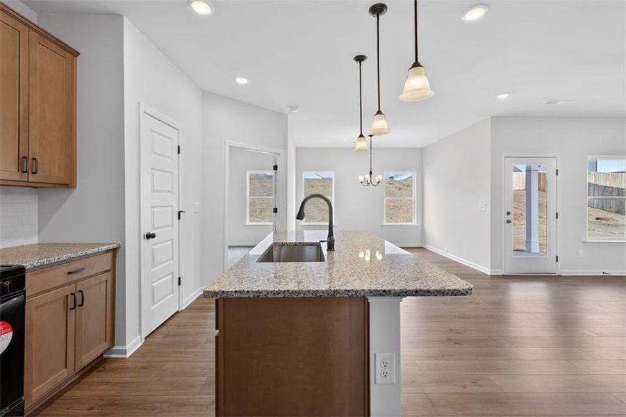 Furnished interior view inside a new home in Laurel Ridge, Rock Spring (Image 5).