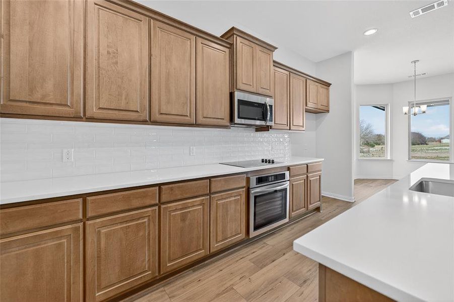 Furnished interior view inside a new home in Nash Estates, Tom Bean (Image 11).