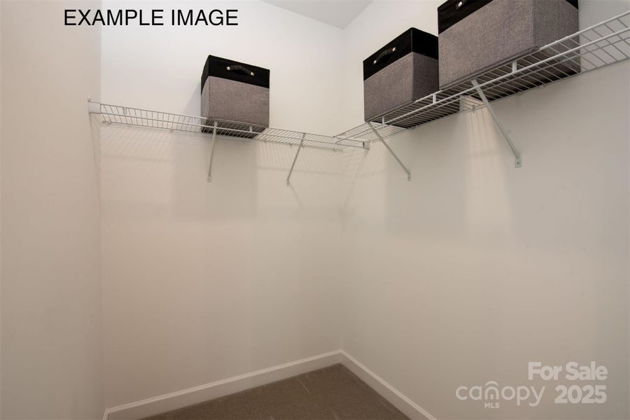 Example Photo - Bedroom 4 Closet (1st Floor)