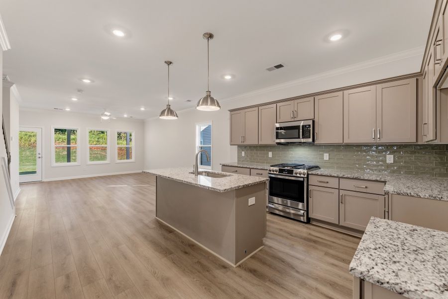 Furnished interior view inside a new home in Landmark Commons, Boiling Springs (Image 6).