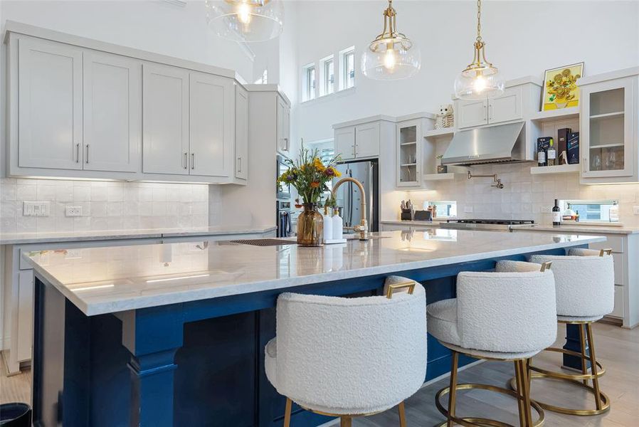 Furnished interior view inside a new home in , Irving (Image 7).