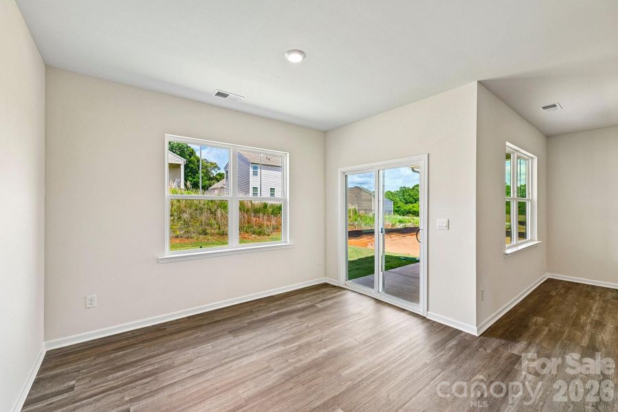 Spacious, unfurnished interior of a new home in Cline Village, Conover (Image 20). Spacious, unfurnished interior of a new home in Cline Village, Conover (Image 20).