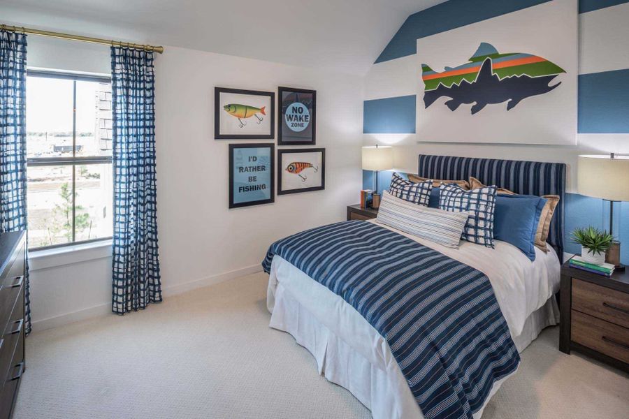 Representative Secondary Bedroom - some options shown