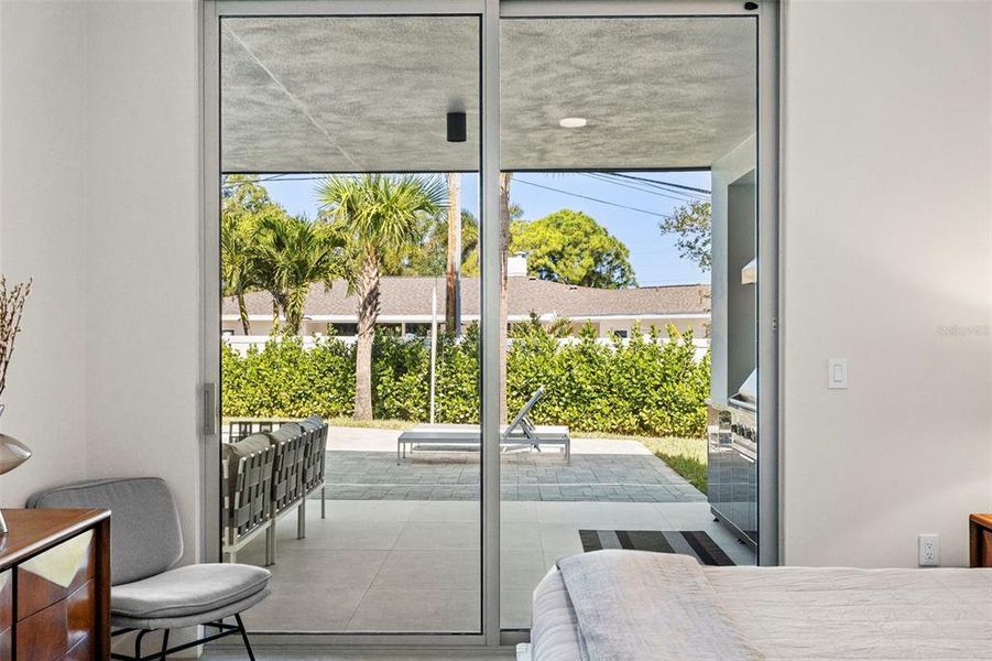 Exterior details and patio area of a home in , Belleair (Image 35).