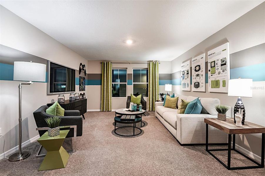 Furnished interior view inside a new home in Two Rivers, Zephyrhills (Image 18).