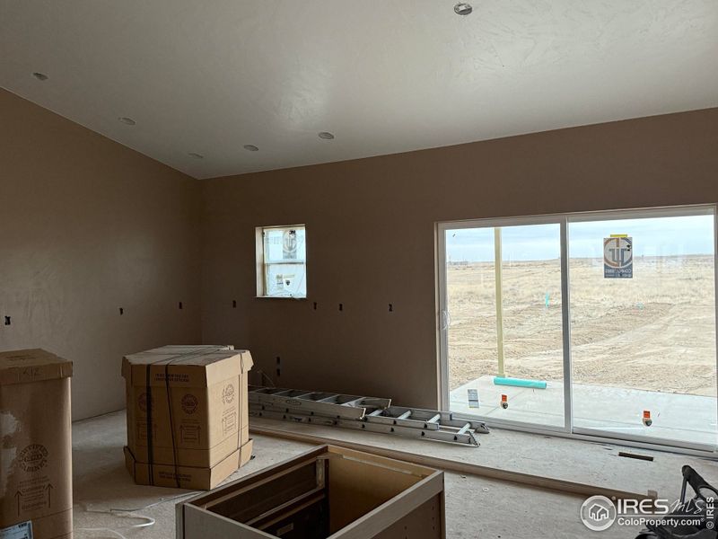 In-progress construction of a new home in , Wiggins, CO (Image 2).