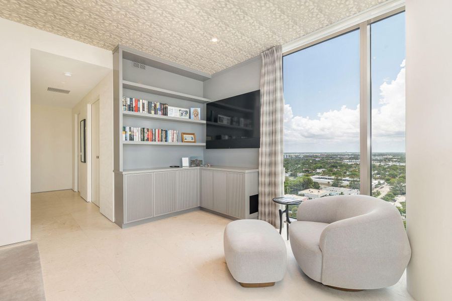 Furnished interior view inside a new home in , West Palm Beach (Image 47).