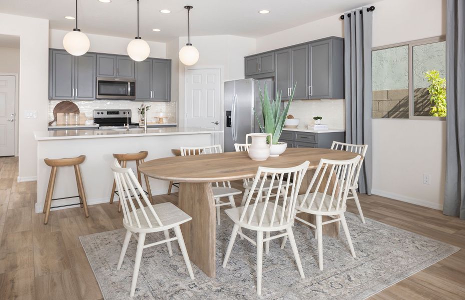 Representative furnished interior of a home built from the Barletta by Pulte Homes in Alamar, Avondale (Image 8).