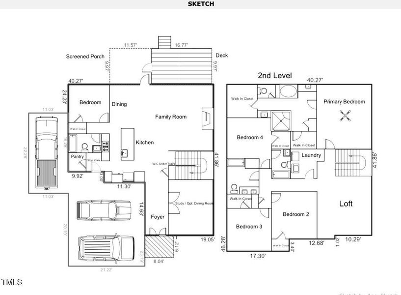 170 N Parkside Dr floor plan 170 N Parkside Dr floor plan