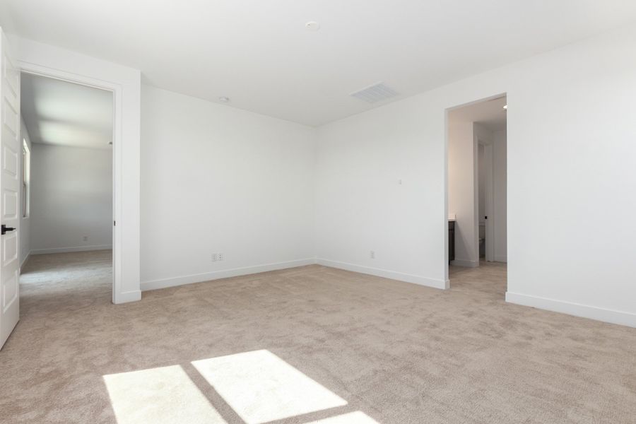 Spacious, unfurnished interior of a new home in Estrella, Goodyear (Image 11). Spacious, unfurnished interior of a new home in Estrella, Goodyear (Image 11).