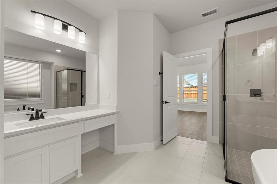 Furnished interior view inside a new home in Las Lomas, Forney (Image 7). Furnished interior view inside a new home in Las Lomas, Forney (Image 7).