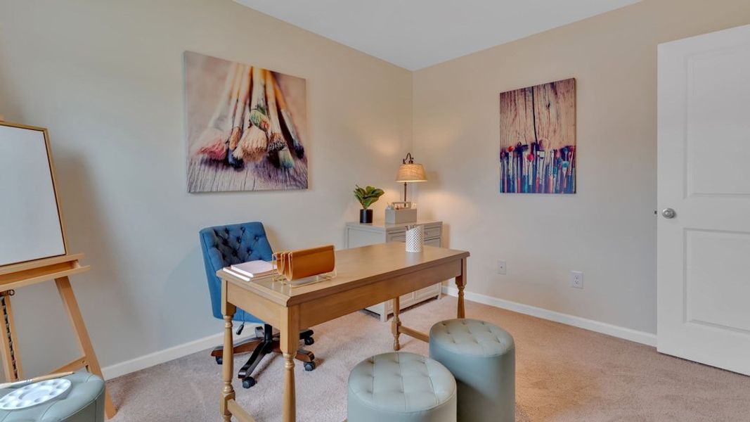 Furnished interior view inside a new home in Belhaven, Knoxville (Image 21).
