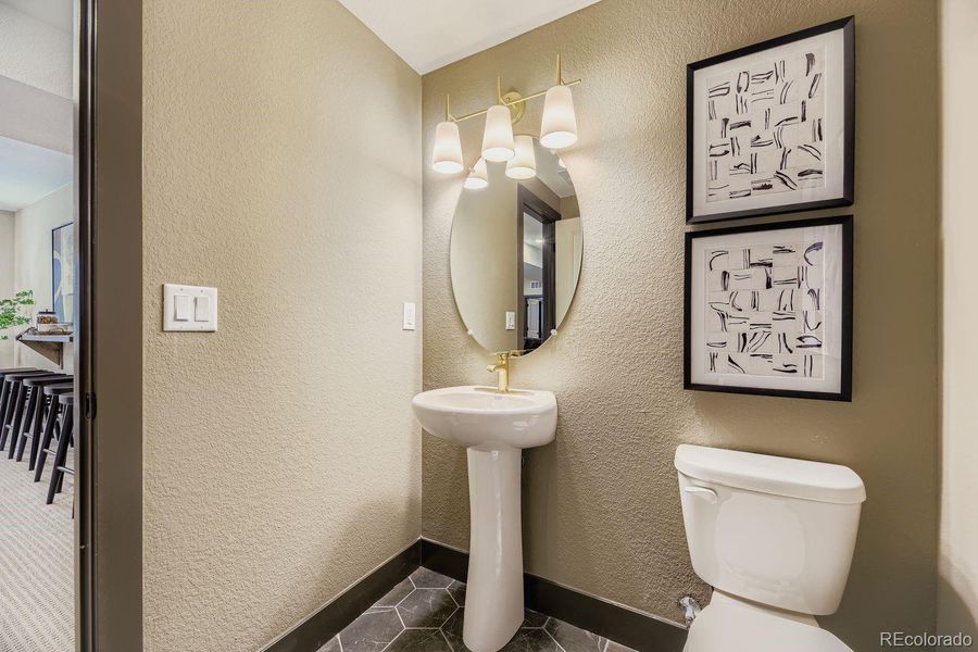 INTERIOR PHOTOS ARE SUMMIT MODEL HOME.