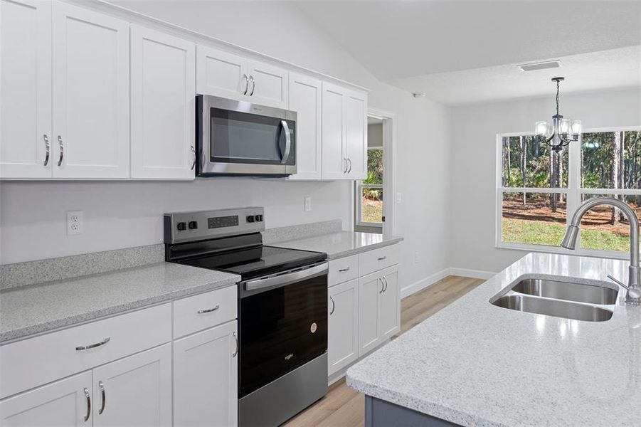 Furnished interior view inside a new home in , Citrus Springs (Image 4).